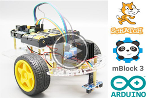 mBlock ile Arduino- Ders20 # ENGELDEN KAÇAN ROBOT ( Obstacle Avoiding Robot )