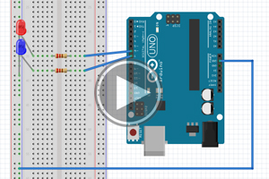 mBlock ile Arduino – Ders 10 # Polis Işığı (Çakar) Yapalım.