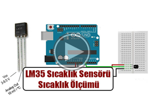 mBlock ile Arduino – Ders 11  – # LM35 Sıcaklık Sensörü