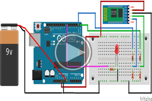 mBlock ile Arduino – Ders17 # HC06⁄HC05 BLUETOOTH ile LED YAK!