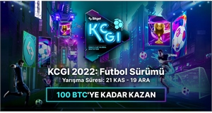 Bitget, 100 BTC Ödül Havuzlu KCGI 2022: Futbol yarışmasını başlatıyor