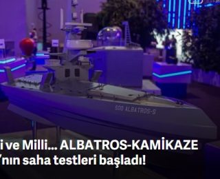 Yerli ve Milli… ALBATROS-KAMİKAZE İDA’nın saha testleri başladı!
