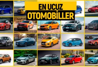 Türkiye’de satılan en ucuz 20 otomobil! Fiyatlar 445 bin TL’den başlıyor