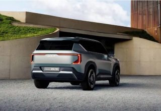 KIA’nın 600 kilometre menzilli yeni elektrikli SUV’si EV5’in tasarımı ortaya çıktı!