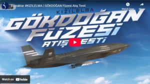 Bayraktar #KIZILELMA | GÖKDOĞAN Füzesi Atış Testi